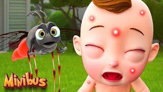 Buzz Buzz Mosquito! | Nursery Rhymes & Kids Songs | Minibus