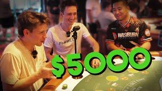 I played Blackjack with Corey Eyring in Vegas