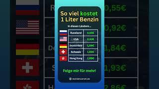 DAS KOSTET 1 LITER BENZIN IN RUSSLAND!  #finanzen #geld #vermögensaufbau