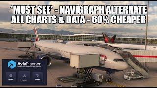 *MUST SEE*  New Navigraph Alternate - 60% CHEAPER | LIDO Charts, Nav Data & More