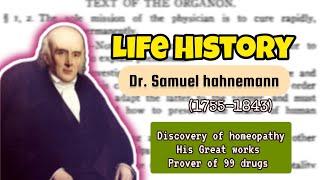 Biography of Dr. Samuel Hahnemann | Discovery of Homeopathy