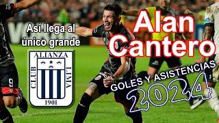 GOLES Y ASISTENCIAS 2024 de #cantero | Nuevo refuerzo de #alianzalima