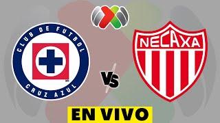 CRUZ AZUL VS NECAXA EN VIVO - LIGA MX APERTURA 2024 - JORNADA 11 -  DONDE VER EN VIVO