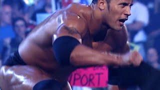 The Rock Vs Triple H Vs Kurt Angle Part 1 - RAW IS WAR!