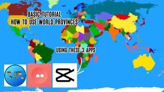 how to use world provinces (for beginners)