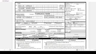 HOW TO FILL UP VOTER REGISTRATION FORM CEF1