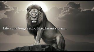 How a Lion Teaches Unshakable Stoic Strength