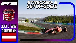 Strecken- & Setup-Guide | Österreich | 1:03.281 | F1 23 Gameplay [DE]