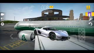 Insane speed glitch Extreme Car Driving Simulator