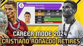 CRISTIANO RONALDO RETIRES!!! - FIFA 17 CAREER MODE 2024