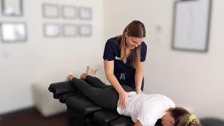 PATIENT WITH CONSTANT BACK PAIN GETS ADJUSTED