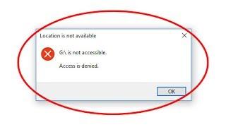 Fix Location is not available-Access is denied error in Windows 10/8/7