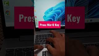 How to MINIMIZE Windows with Keyboard