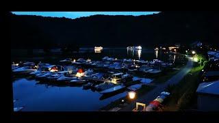 Donau mit dem Boot - Camping- und Freizeitanlage Schlögen
