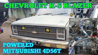 Chevrolet K5 blazer powered mitsubishi 4D56T