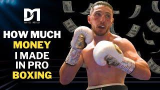 How Much I Earned in Pro Boxing