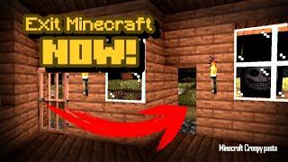 If Your Doors Disappear, EXIT MINECRAFT NOW! Minecraft Creepypasta