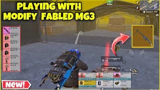 Metro Royale Playing With Modify FABLED MG3 | PUBG METRO ROYALE CHAPTER 21
