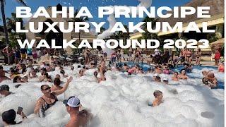 Bahia Principe Luxury Akumal Walkaround 2023 Mexico All Inclusive Beach Vacation