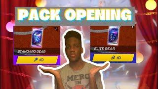 Standard Gear And Elite Gear Pack Opening In NBA 2K Mobile Season 7