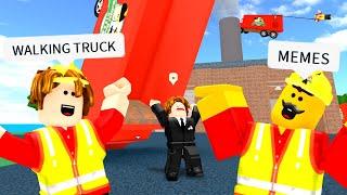 ROBLOX Work at a Pizza Place Funny Moments Part 4 (MEMES) 