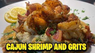 THE BEST SHRIMP AND GRITS CAJUN GRAVY RECIPE | Shrimp and Grits Recipe