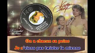Karaoke Tino - Karen Cheryl - Twister ma peine - Avec choeurs et voix enfant
