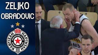 Zeljko Obradovic mad on Alan Smailagic | Monaco - Partizan | Euroleague 2023-24