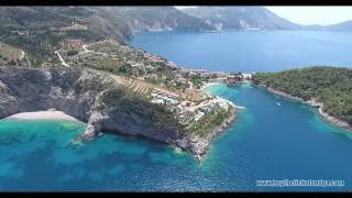 Island Paradise -Greece,Kefalonia  (AERIAL VIDEO @4K - Drone & Paragliding)