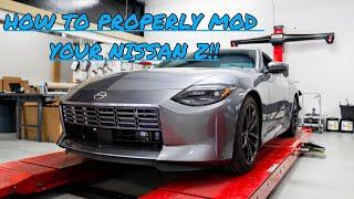 How to properly modify YOUR Nissan z