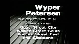 Wyper Peterson (TV Commercial) | Circa99 #1992 #bundaberg #vhscommercials #retrocommercials