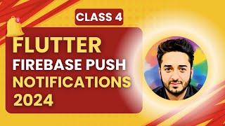 How to send push notification in flutter using firebase | Flutter Firebase Push Notification 2024