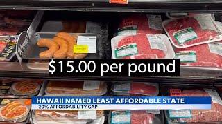 The Real Price of Living in Paradise: Hawaii named least affordable state in the US