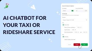 AI Chatbot for your taxi or rideshare service