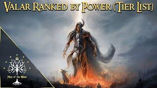 Valar (Gods) Ranked by Power (Using Book Lore) - Tierlist