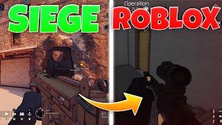 Rainbow Six Siege... But Its Roblox