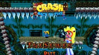 Crash Bandicoot - Back In Time Fan Game: Custom Level: The Sewer By Dett