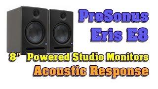 Presonus Eris E8 Studio Monitor Acoustic Response Test