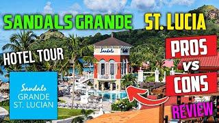 Sandals Grande St Lucian Hotel Tour & Review | Caribbean Resort