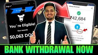 DOGS Airdrop Withdraw NOW Bank Account Direct | DOGS Withdrawal Kaise Kare | DOGS Binance Sell