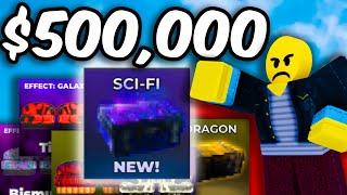 Spending $500,000 on the NEW SCI-FI CASE (Untitled Boxing Game)