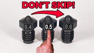 DO NOT SKIP The 0.5mm NOZZLE! – THE GOLDEN SIZE