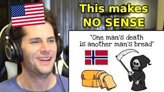 American Reacts to Bad Norwegian Translations