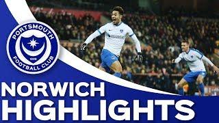 Highlights: Norwich City 0-1 Portsmouth