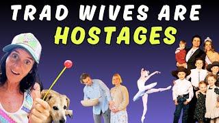 Trad wife life is fake-  the scary expose of the Ballerina Farmer dad