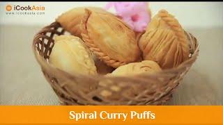 Spiral Curry Puffs | Try Cook | iCookAsia