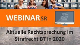 Aktuelle Rechtsprechung im Strafrecht BT in 2020 ► juracademy.de