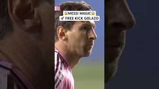 Leo Messi is spectacular!! Beautiful free kick golazo!