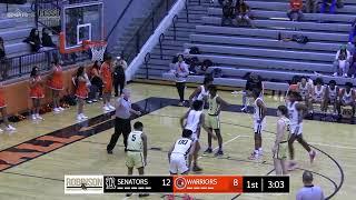 Robinson Senators vs Hall High Warriors Basketball