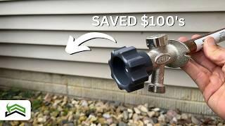 How To Install A New Outdoor Faucet Location And Water line